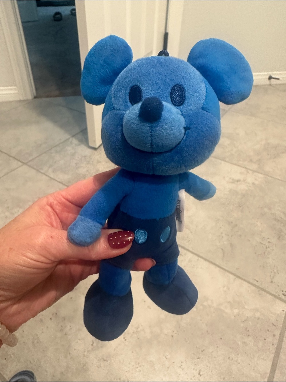 Cobalt Blue Mickey nuiMOs Plush Toy